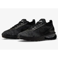 【NIKE 耐吉】休閒鞋 運動鞋 AIR MAX FLYKNIT RACER 男鞋 黑(FD2764001)