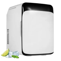 10L Refrigerators Compressor Mini Portable Fridge Black for Home, Office, Bedroom, Hotel Room, Car, Motor Vehicle