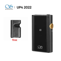 SHANLING UP4 2022 Vertion Protable Bluetooth5.0 Headphone Amplifier single-ended enables dual DAC ga