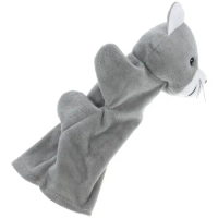 Cat Hand Puppet Story Telling Toy Plush Puppets for Babies 6-18 Months Cotton Child