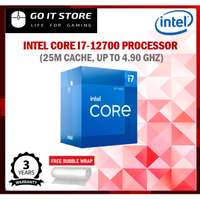 โปรเซสเซอร์ In Core I7-12700 /I7-12700K /I7-12700F /I7-12700KF LGA1700 (แคช 25MB, สูงสุด 4.9/5.0 GHz