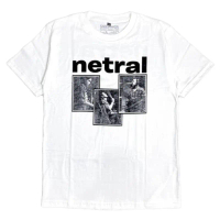 KAOS T-Shirt Band NETRAL-DEMO 1992 Bahan Tebal Cotton Combed 24s kain katun lembut adem nyaman hitam