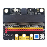 For Microbit Expansion Board IO BIT V2.0 :Bit Horizontal Adapter Plate