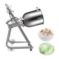 Electric High Efficient Ice Shaver Crusher Blender Stainless Steel Commercial