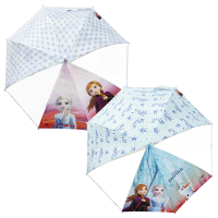 韓國Pickin 53公分冰雪奇緣兒童透視安全雨傘 兒童雨傘 自動傘