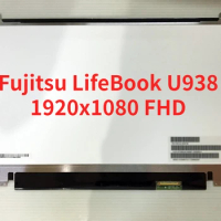 13.3" LED LCD Screen For Fujitsu LifeBook U938 1920x1080 FHD Display IPS Tested Panel Replacement
