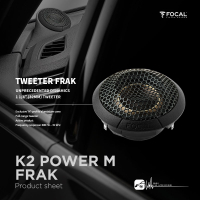 M5r FOCAL【TWEETER FRAK】1” 高音單體 最大功率150W 汽車音響喇叭改裝 高音喇叭 車用音響