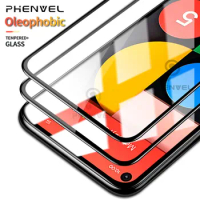 2pcs Tempered Glass For Google Pixel 4A 5A 5G 3A Oleophobic Protective Glass For Pixel 3 5 4 XL Full Cover Screen Protector