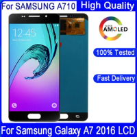 For Samsung Galaxy A7 2016 LCD For Samsung Galaxy A7 2016 A710 A7100 A710F A710M LCD Display Touch Screen Digitizer Replacement