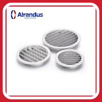 Wall Air Vent Grille Cover Ducting Ventilasi Udara Rumah Alumunium