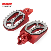 For Suzuki RMZ 250 RMZ250 2010-2018 CNC Dirt Pit Pivot Bike Shark Tooth Foot Pegs Footpegs Footrests Pedals