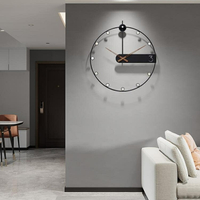 掛鐘 輕奢掛鐘靜音簡約石英鐘大鐘錶客廳創意北歐式現代時尚時鐘