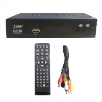 DVB T2 HEVC 265 Digital TV Tuner DVB-T2 H.265 1080P HD Decoder USB Terrestrial TV Receiver Set Top Box EU Plug