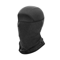 【GoPeaks】冰絲涼高彈性透氣運動防曬面罩/機車面罩頭套 FHB01麻黑