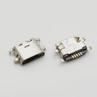 100pcs Micro USB 5pin mini Connector Reverse Heavy plate Mobile Charging port For Xiaomi MAX MI MIX Mobile phone repair parts
