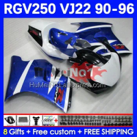 RGVT250 For SAPC RGV-250 RGV250 VJ22 blue glossy 41No.54 RGV 250 91 92 93 94 95 96 1990 1991 1992 1993 1994 1995 1996 Fairings