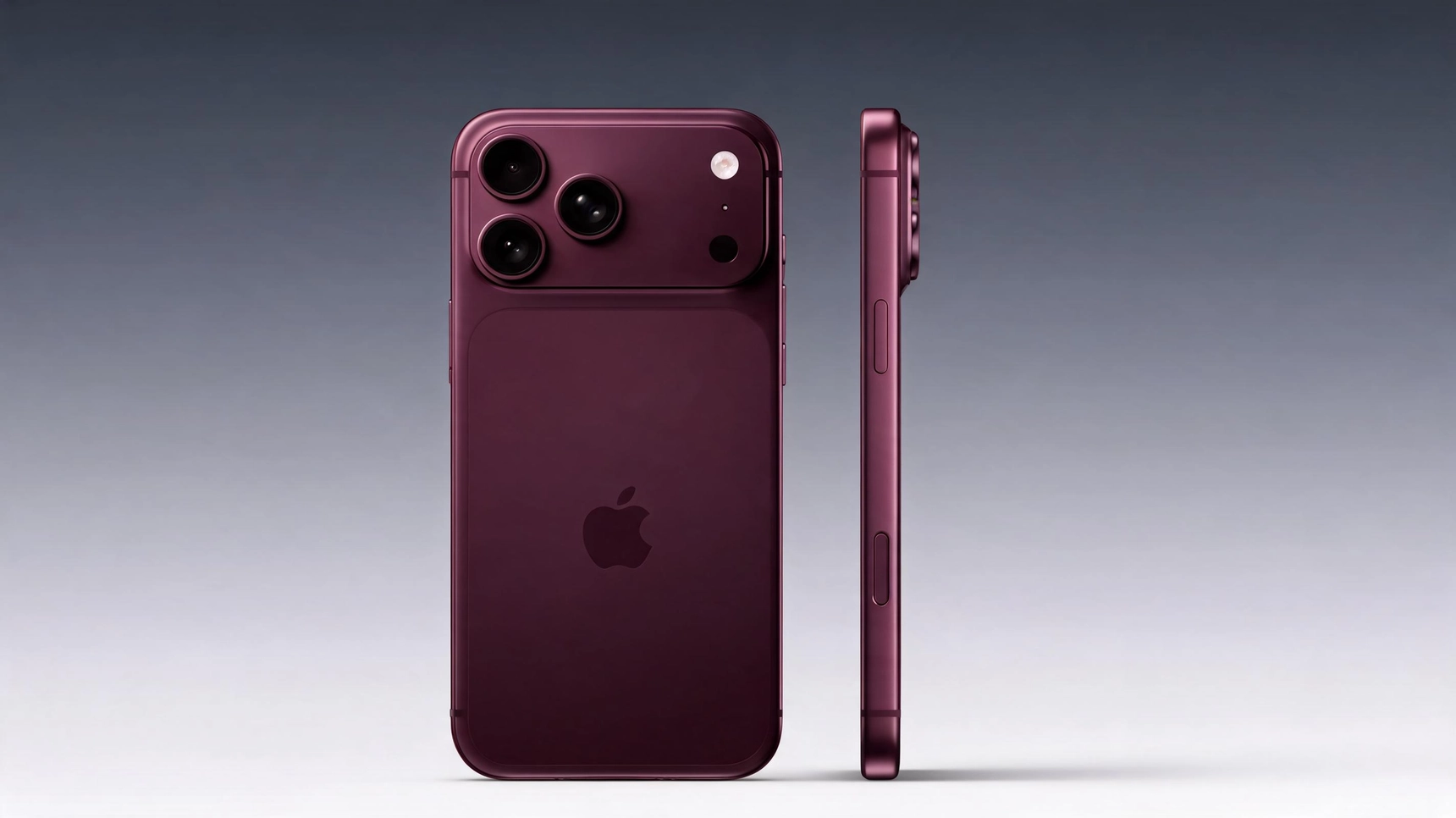 iPhone 18 Pro に大胆な新色「Dark Cherry」が登場か、Cosmic Orange