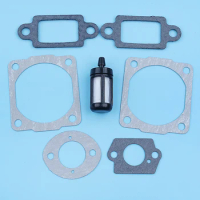 Top End Cylinder Gasket Set Fuel Filter For Stihl 028 028 WOOD BOSS 028 SUPER 028WB motoserra Chainsaw Replacement Parts