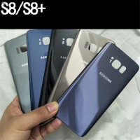 For Samsung Galaxy S8 S8+ Back Battery Cover Case 3D Glass Rear Housing Cover Replacement for Samsung Galaxy S8 plus