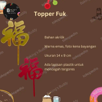 Topper Fu Akrilik