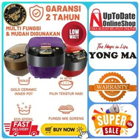 YONGMA DIGITAL RICE COOKER SMC 8027 SMC-8027 SMC8027 2L PREMIUM STAINLESS BODY GOLD INNER POT COOKER