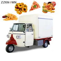 3 Wheeler Espresso Truck Coffee Trailer Cart Food Tricycle Food Truck For Sale
