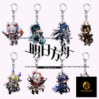Hot Game Tomorrow’s Ark Arknights Amiya Myrtle Exusiai Skadi SilverAsh Kal'tsit Acrylic Keychains Pe