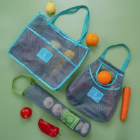 廚房果蔬收納掛袋壁掛式姜蒜洋蔥干菜鏤空透氣儲物網袋水果儲物袋