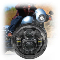 7 inch Led Motorcycle Headlight for Honda CB400 CB500 CB1300 Hornet 250 600 900 VTR 250 Led Lights Motorcycle Accessories Parts