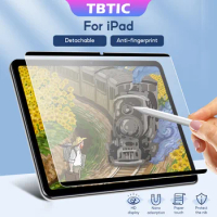 TBTIC Magnetic Matte Screen Protector For iPad Air 4 510.9 Pro 11 2020 Mini 6 10th 9th 8th 7th 10.2 5th 6th Gen 9.7