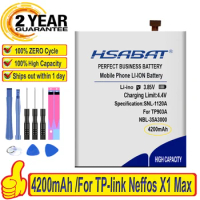 HSABAT 100% New Top Brand 4200mAh NBL-35A3000 Battery for TP-link Neffos X1 Max X1Max TP903A TP903C