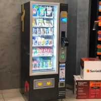 Inexpensive Small Cold Drink Mini Vending Machine 5 Inches Combo Vending Machine for Foods and Drinks