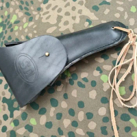 Military WWII WW2 Us Usmc Colt 1911 M1916 Army BLACK Leather Pistol Holster