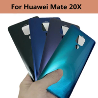 7.2" For Huawei Mate 20X Battery Back Rear Glass Cover Door Housing For Huawei Mate 20 X 5G Back Battery Cover Mate20X