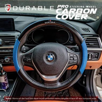 Durable Carbon Groovy Sarung Setir Cover Stir T 120SS Mirage Eterna Biru