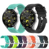 22mm Band For Huawei Watch GT 4 46mm Silicone Wrist Bracelet For Huawei Watch 3 4/GT 2 Pro/GT 2E/Runner/GT 3 SE SmartWatch Strap