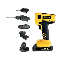 Krisbow Bor Cordless Multi Head 18v Ircmh02 - Kuning