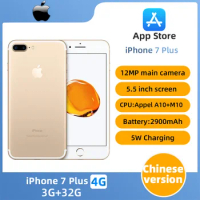 Apple iPhone 7 Plus 3GB RAM 32/128GB/256GB ROM iOS 4G LTE Original Mobile Cell Cellphone Fingerprint 12MP used phone