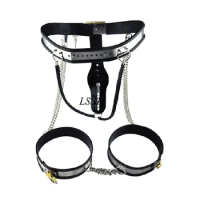 Metal chastity belt for female chastity pants anti masturbation tool sex restraint bandage Drop shipping