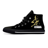 Anime Cobra Space Adventure Lightweight Cloth 3D Print Funny Fashion High Top Canvas Shoes Men Women Casual Breathable Sneakers