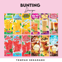BUNTING MINUMAN / READY DESIGN