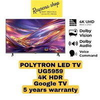 POLYTRON 75UG5959 4K GOOGLE TV 75 inch