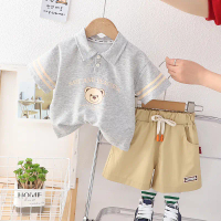 2023 Summer Children clothes baju polo budak lelaki 2 months baby boy clothes baju kolar budak lela