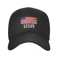 More Design Vintage United States Usa America Flag Summer Sun Baseball Cap Breathable Adjustable Men Women Outdoor Hat