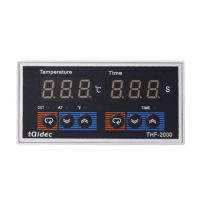 THF-2000 Time and Temperature Integration Control Instrument Relay SSR Output AC85-AC265V Digital Display PID Controller K-type