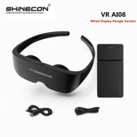 Shinecon VR AI08 3D Imax Glasses Wired Display Version SC-AI08 4K Headset Giant Screen Stereo Cinema Virtual Reality Vr Glasses
