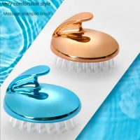 Shampoo Artifact Bath Accessories Silicone Shampoo Brush Antipruritic Hair Grabber Bathroom Products Household Merchandises Home