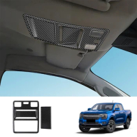 2 Piece Car Interior Reading Light Lamp Cover Trim Sticker ABS Car Accessories For Ford Ranger 2023+