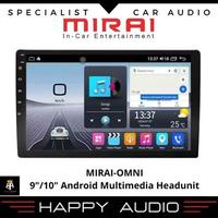 Mirai Omni Headunit Android 4/64GB FREE CAM 360 MR 9032 / 1032 Garansi Resmi 10INCH