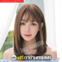 [COD] Popular fashion free mesh closure wigs bangs short short short wigs ladies short bob straight 